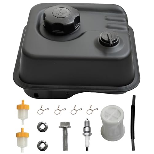 Strongthium Gas Fuel Tank Kit Compatible with Harbor Freight Predator 212 cc 6.5hp Hemi 60363 Engine3.53 liters/0.93 gallon