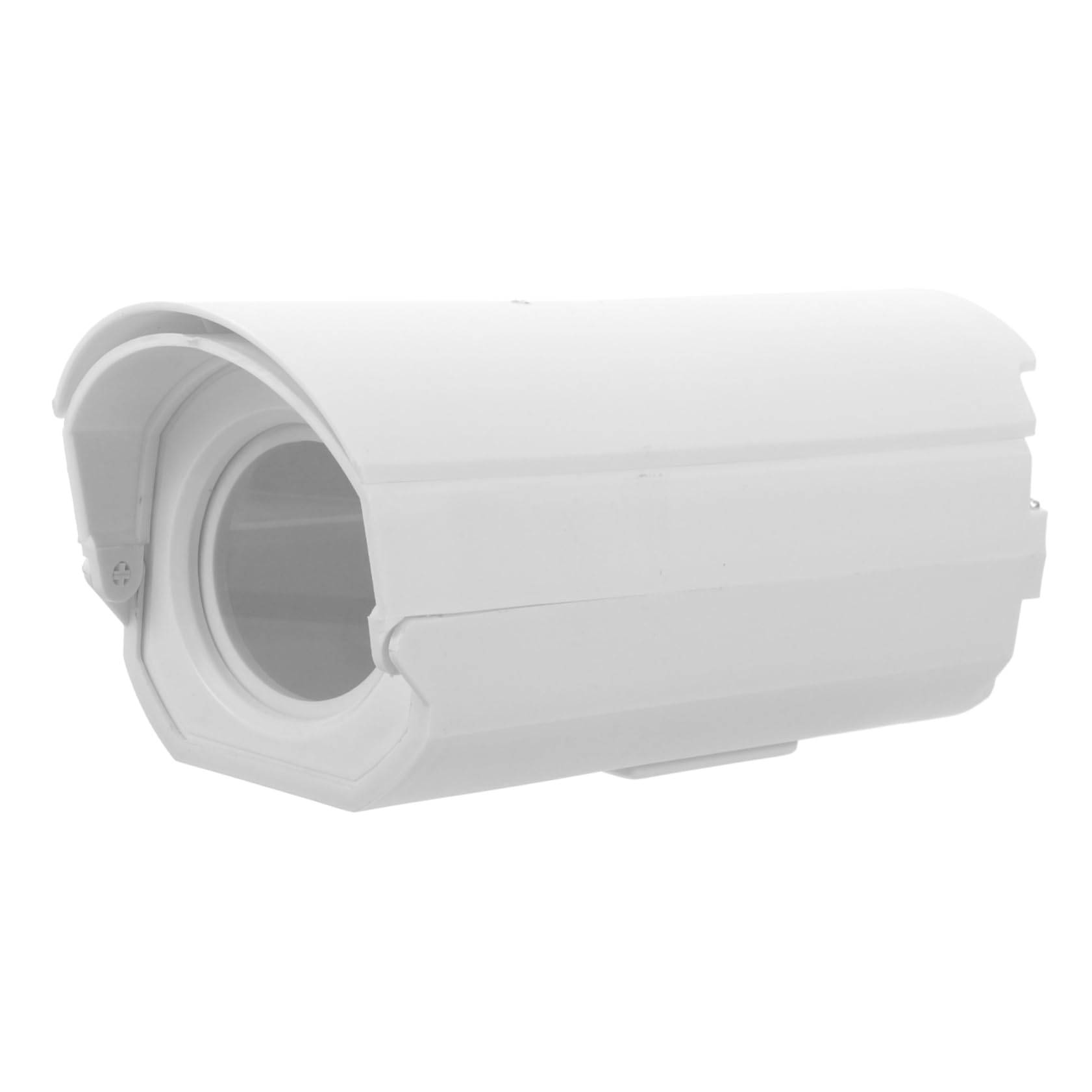 Cubierta para cámara de seguridad en patios y fachadas que resiste viento y lluvias