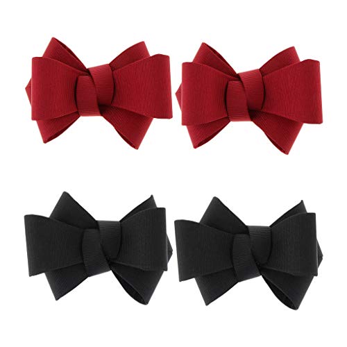 4 Paquetes de Clips de con Lazo para Mujer Adorno de Hebilla para de Baile de Graduación Nupcial Cover