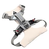 Strong & Secure Magnetic Dog Harness with Easy Lock Buckle - Comfortable No-Pull Vest for Small, Medium & Large Dog Breeds (Medium)