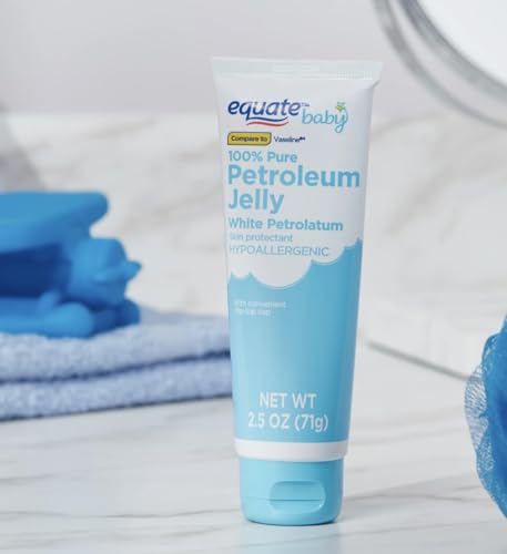 Equate Baby 100% Pure Petroleum Jelly, 2.5 oz,Pack 3) image 5