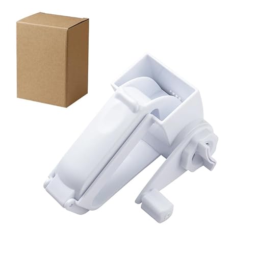 Râpe à Fromage Rotative En Plastique, Râpe Rotative De Cuisine Avec 3 Tête De Rabot En Acier Inoxydable, Râpe à Fromage Manuelle Pour Fromage, Chocolat, Nuts (B)