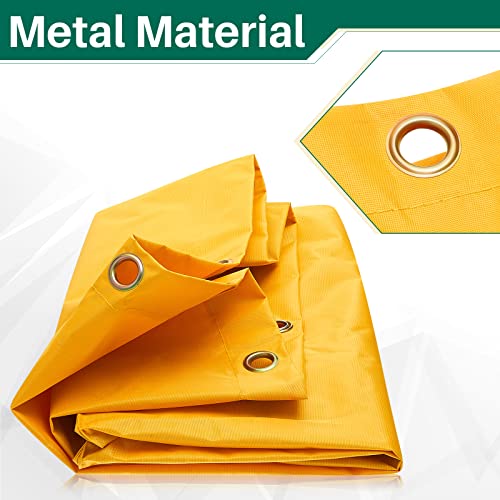 Replacement Janitorial Cart Bag High Capacity Cleaning Cart Bag Janitorial Supplies Waterproof Housekeeping Cart Cleaning Bags For Housekeepers Commercial Janitor Cart Bag, 16X11X27 In, Yellow (2 Pcs) #TOP4