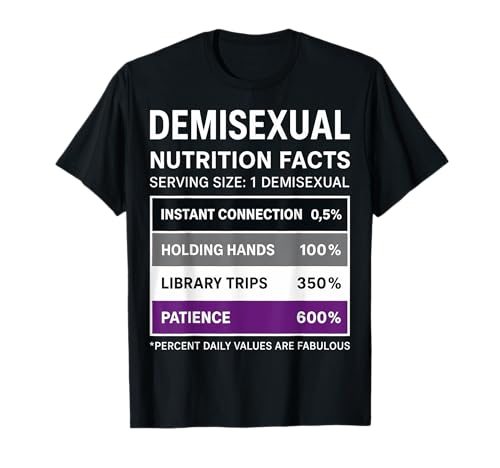 Lustig Demisexuell T-Shirt