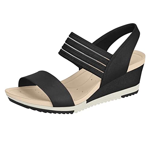 Sandália Anabela Modare Conforto com Elástico 7123107