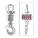 3000kg Digital Crane Scale, Industrial Hanging Scale with Handheld Remote, Backlit LCD, Heavy-Duty Steel Hook, Rechargeable Battery, 6000lb Capacity, for Warehouse Garage Farm Cargo Weighing