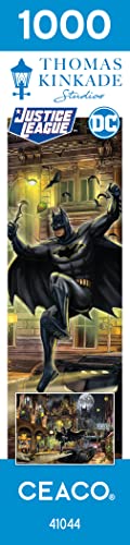 Ceaco 3154-7 Thomas Kinkade - Dc Comics - Batman Gotham City - 1000 Piece Jigsaw Puzzle thumb #7