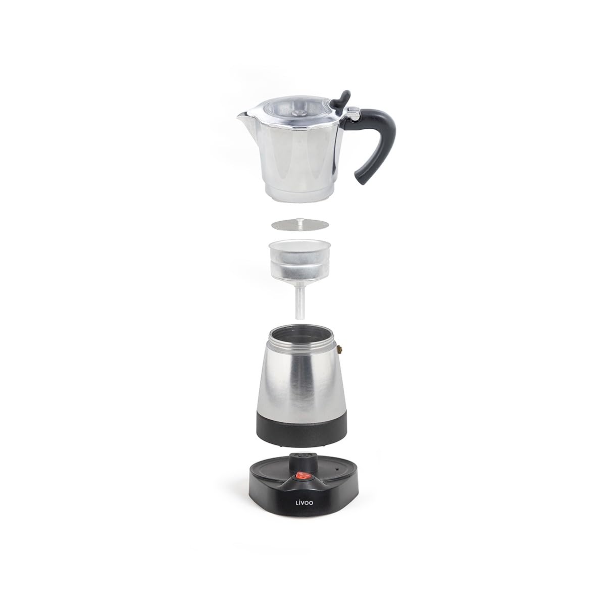 Livoo - Cafetière italienne électrique DOD117A-OC