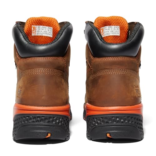 Image of Timberland PRO mens Bosshog 6 inch Composite Safety Toe Puncture Resistant Waterproof Industrial Work Boot