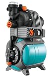 Gardena Groupe de Surpression 5000/5 Eco Comfort : Pompe à Eau Domestique avec Sécurité de Marche à Sec et Clapet Anti-Retour, Débit 4 500 L/H, Réservoir Volumineux de 24 Litres (1755-20)