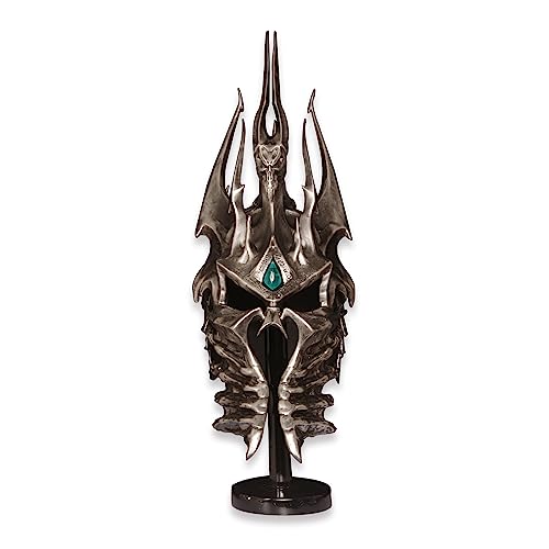 Sword fort The Devil Knight Wearable Helmet Helm frostmourne Real Metal-Anime Replica Game Props, Lich King Arthas Helmet