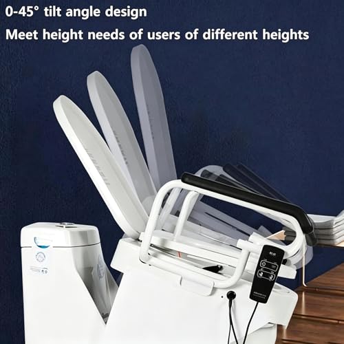 Elevador automático para asiento de inodoro con brazo doble, función de calefacción y soporte hasta 150 kg miniatura 5