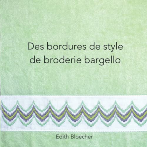 Des bordures de style de broderie bargello