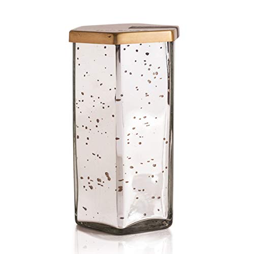 Capri+Blue+Candle%2C+Mercury+Hexagon+with+Lid%2C+17+Oz+-+Blue+Jean