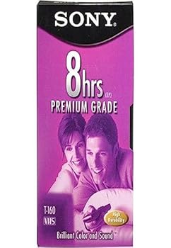 Misc. Sony T-160 VHS Video Cassette (Single) Book