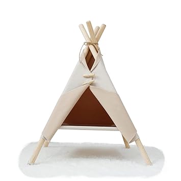 VOUVOU Cat Nest Cat House Dog Puppy Cat Indoor Tent Pet Cushion Removable and Washable Cat Bed