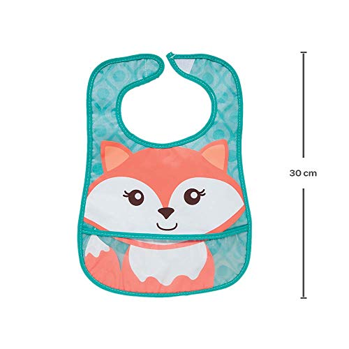 Babador com Bolso Raposa, Buba, Multicor