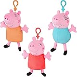 AUTÉNTICOS JUGUETES DE PEPPA PIG CON LICENCIA DE LOS CREADORES DE LA SERIE. P.M.I., el fabricante de estos juguetes para niños, tiene la licencia para producir estos minijuguetes de aspecto auténtico en línea con el estilo original de los dibujos animados. Aunque son minimalistas, estos juguetes para niños muestran la gran atención del productor a los detalles, como el aspecto, los colores y los rasgos clásicos de los simpáticos personajes de Peppa Pig, ¡e incluso su cola!