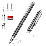 【64GB】ボイスレコーダー ペン型 録音機 内蔵Type-CポートでスマートフォンとOTG接続可能な双方向転送対応 DSP3.0 HDノイズリダクション ICレコーダー 会議 授業 インタビューシーンでの連続分割録音とミュージックプレイヤー mp3プレーヤー 音楽プレイヤー機能を兼備 高感度 多機能 簡単操作 大容量バッテリーで35時間長時間録音を実現 VOR音声検知対応マルチ機能 image