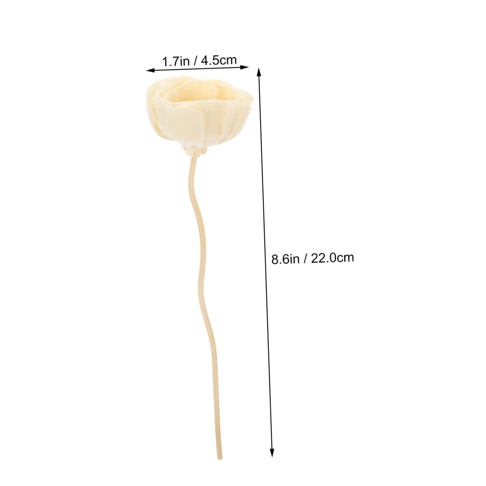 STOBAZA 30stücke Duftdiffuser-Sticks Aus Rattan Für Ätherische Öle Nachfüllungen Für Aromatherapie Und Raumduft Für Zuhause Und Spa-