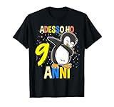 Adesso Ho 9 Anni Pinguino Compleanno