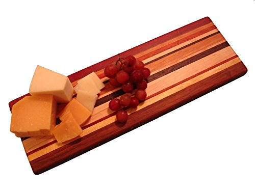 Lucky Stripes Collection Cheeseboard, Cutting Board - Random Hardwoods