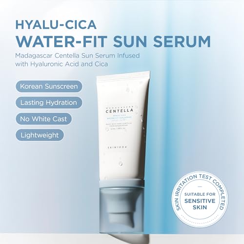 SKIN1004 Madagascar Centella Hyalu-Cica Water-Fit Sun Serum UV 50ml OTC - Thumbnail 2