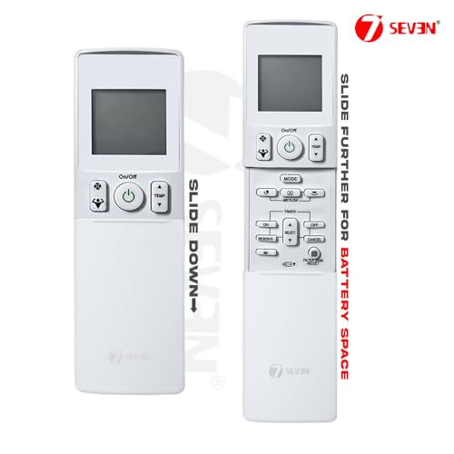 Image of 7SEVEN Compatible with Daikin AC Remote Control Model 169B Suitable for 1 1.5 2 Ton Split and Window Air Conditioner - Match Each Key by Key Exactly with Existing Remote Function
