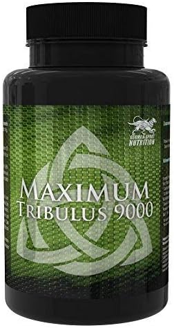 Tribulus Terrestris with 93,33 Percent Extract - Maximum Tribulus 9000, 150 Capsules - Testo XXX - Hardcore