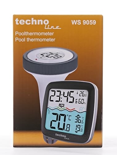 Funk Poolthermometer Technoline WS9059 mit digitaler Basisstation