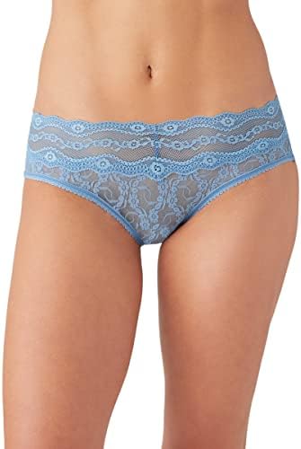 b.tempt'd by Wacoal Women's Lace Kiss Hipster Panty, Allure, Medium