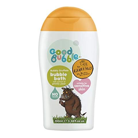 Good Bubble Gruffalo Travel Size Bubble Bath with Prickly Pear Extract- 100ml Tear-Free Baby Bubble Bath for Sensitive & Eczema-Prone Skin - Sulphate-Free Bubble Bath for Toddlers Cover