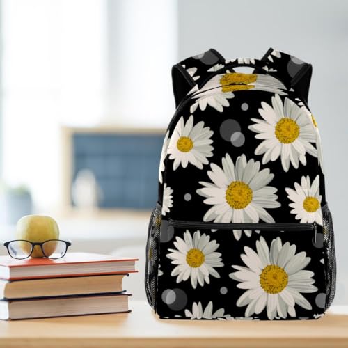 Mochila escolar espaciosa multicolor antiarrugas para folios 5