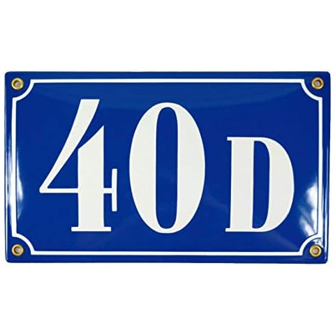 Plaque de Maison Sosenco 15x25 cm Cover