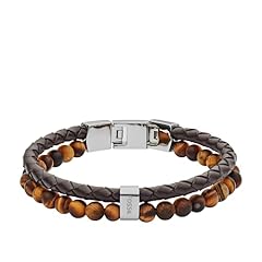 Tigers Eye/Brown/Leather