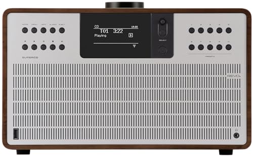 Revo SuperCD - Walnut/Silver
