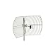 Premiertek Outdoor 2.4GHz 24DBI Directional High-Gain N-Type Female Aluminum Die Cast Grid Parabolic Antenna (ANT-GRID-24DBI)