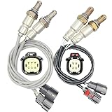 4 Pcs Upstream and Downstream o2 Sensor 234-5176 234-4968 Oxygen Sensor Fit for Ford F150 3.5L V6 2015-2017, F150 5.0L V8 2015-2017, Transit 150/250/350 3.7L V6 2016-2019