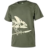 starship troopers mobile infantry t shirt Material: 100% Baumwolle Helikon-Tex T-Shirt (Full Body Skeleton) -Cotton- Olive Green