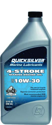 Aceite para motor 4 tiempos 10W30 Quarts Quicksilver miniatura 1