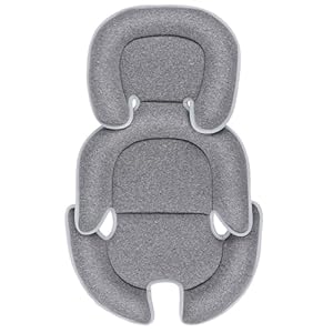 INFANZIA Baby Sitzverkleinerer für Kinderwagen und Babyschale, Autositz-Einlage für Babys, Körperstütze für Neugeborene, Extraweiches Kissen für Alle Jahreszeiten, 64x39cm