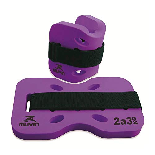 Caneleira HidroginasticaCaneleira Hidroginástica Muvin – 2 a 3kg – Tornozeleira - Natação – Fechamen