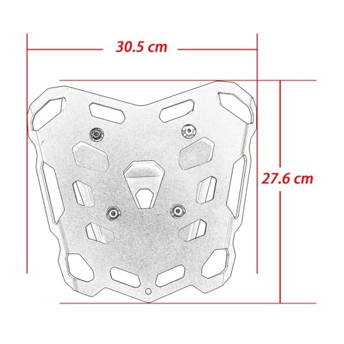 Porte-bagages Tracer 9 GT9 finition premium support coffre robuste - 7