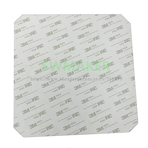 Lysee 3D Printer Parts & Accessories - 5pcs 220x220mm i3 V2.1 3D Printer Spare Parts Printing Heated Bed Sticker Similar with Buildtak i3 Heated Plate - (Size: 220x220mm)