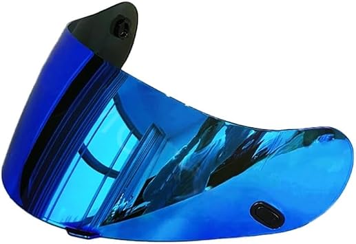 Helmet Visor Lens, Compatible with H-J-C CL-16 CL-17 CS-15 CS-R1 Full Face Motorcycle Crash Helmet Face ShieldBlue, SZ-38511