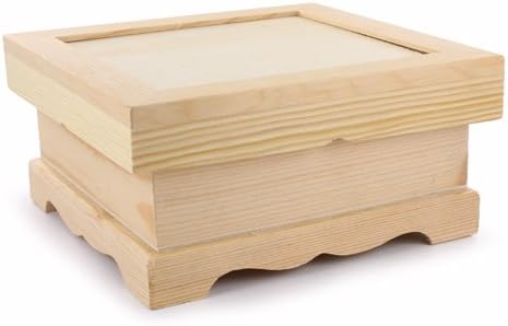 La Fourmi Chinese Square Box 150x145x73mm, Beige, standart