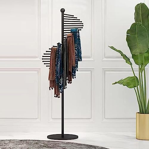 Spiralförmiger Schal-Organizer, platzsparend, für Gürtel, Schals, Hijabs, Krawatten, Ideal für Schrank, Schlafzimmer, Boutique