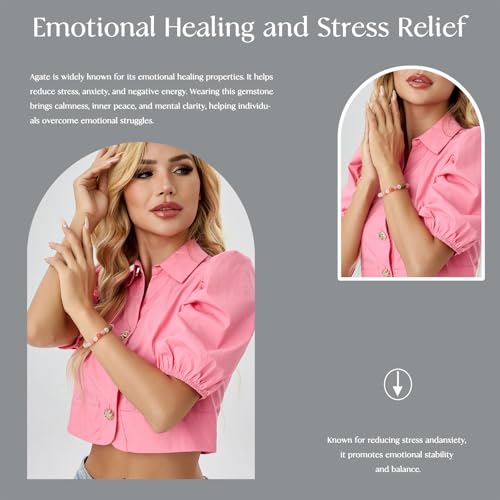 Chakra Bracelet - Healing Crystal Bracelets for Women - Protection & Blessing Jewelry3