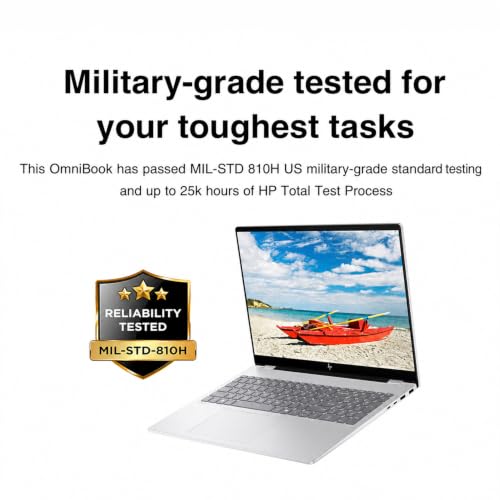 Image of HP OmniBook 7 Creator Laptop 16 inch 120Hz Touch OLED 2K Display HDR 500 nits