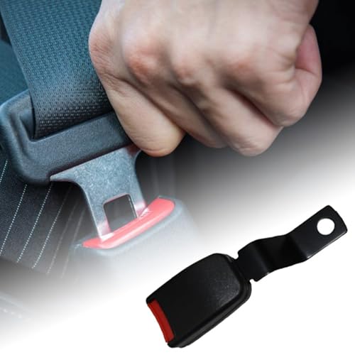 Sicherheitsgurt-Einstellschnalle Anschnaller Adapter Auto Verlängern Gurtadapter Stecker VerläNgerung, Auto-Sicherheitsgurt-Clip, Anschnaller Verlängerung Autogurt Stecker (02 Schwarz 1PC)